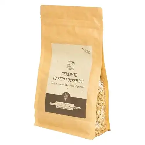 Haferflocken Wacker Gekeimte Bio, 500g, hoher Ballaststoffgehalt