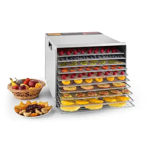 Die beste Klarstein-Dörrautomat Klarstein Fruit Jerky Pro 10, 1000 Watt 2026 Test Bestseller Klarstein-Dörrautomat Klarstein Fruit Jerky Pro 10, 1000 Watt