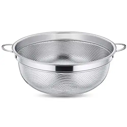 Nudelsieb HaWare Sieb, Edelstahl Küchensieb mit Griff, 20cm