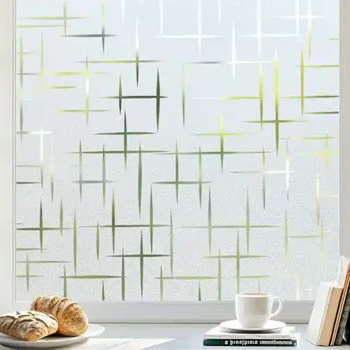 Fensterfolie rabbitgoo statisch haftend 90 x 200 cm