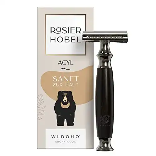 Wldoho-Rasierhobel WLDOHO ® Rasierhobel aus Ebenholz