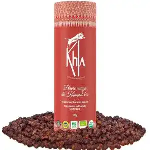 Kampot-Pfeffer Khla – Roter Premium-GGA – 120 g – Pfefferkörner