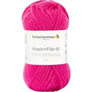 Filzwolle Schachenmayr Filzgarne Wash+Filz-It!, 50G pink