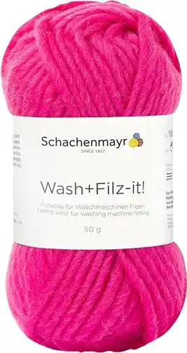 Filzwolle Schachenmayr Filzgarne Wash+Filz-It!, 50G pink