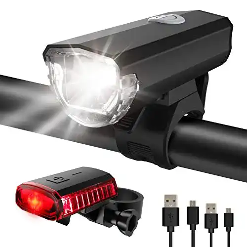 Die beste Fahrradlampe ITSHINY Fahrradlicht - Fahrradlicht USB Aufladbar 2026 Test Bestseller Fahrradlampe ITSHINY Fahrradlicht – Fahrradlicht USB Aufladbar