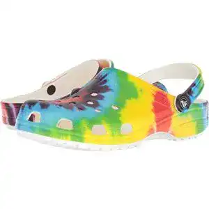 Crocs Crocs Unisex Men’s and Women’s Classic Tie Dye Clogs