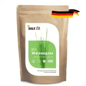 Weizengraspulver Nurafit nur.fit BIO Weizengras Pulver 1kg