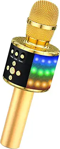 Karaoke-Anlagen BONAOK Drahtlos, Bluetooth-Karaoke-Mikrofon
