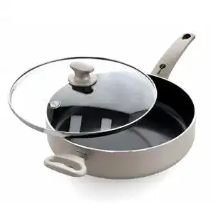 GreenPan-Pfanne GreenPan Servierpfanne Induktion mit Glasdeckel