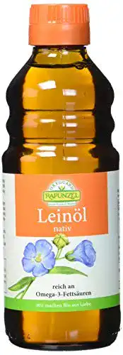 Leinöl Rapunzel nativ, 1er Pack (1 x 250 ml) – Bio