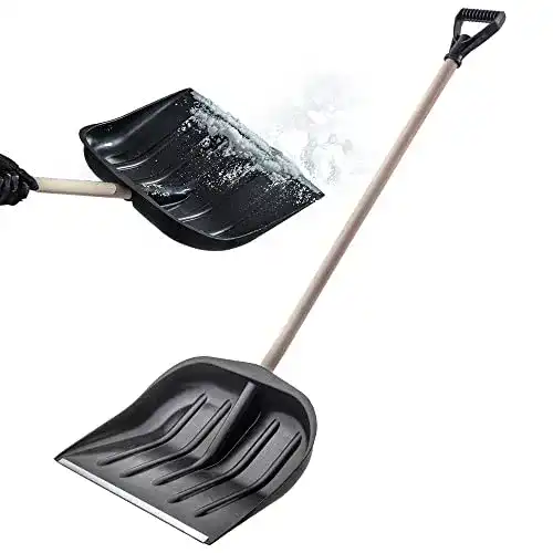 Schneeschieber-Kunststoff KADAX mit ergonomischem D-Griff