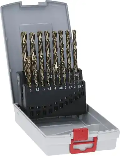 Edelstahlbohrer Bosch Professional 19tlg. Metallbohrer-Set