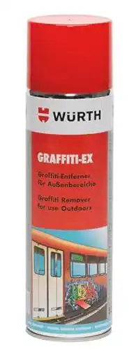 Graffiti-Entferner Würth Graffiti-EX Außenbereich, 500ml