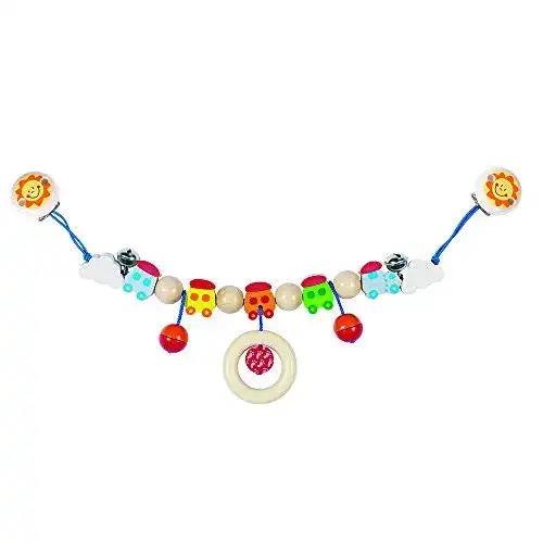 Die beste Kinderwagenkette Holz Heimess 762610 Kinderwagenkette Zug II 2026 Test Bestseller Kinderwagenkette Holz Heimess 762610 Kinderwagenkette Zug II