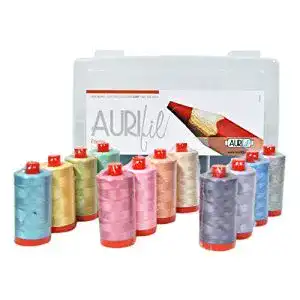 Aurifil-Garn Aurifil Thread Set Pastel Collection 50wt Cotton 12