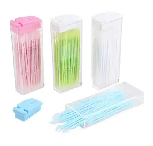 Die beste Zahnstocher Demarkt 50x Toothpicks Kunststoff zufällige Farbe 2026 Test Bestseller Zahnstocher Demarkt 50x Toothpicks Kunststoff zufällige Farbe