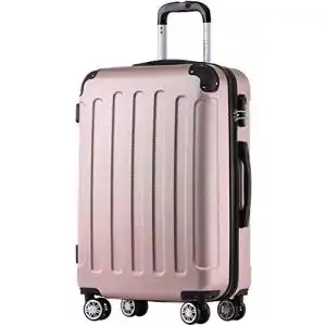 Koffer mittelgroß BEIBYE Hartschalen-Koffer Trolley 4 Rollen