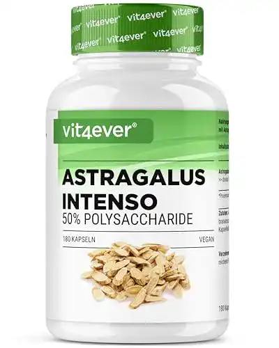 Astragalus-Kapseln Vit4ever, hochdosiert mit 1400 mg Extrakt/Tag