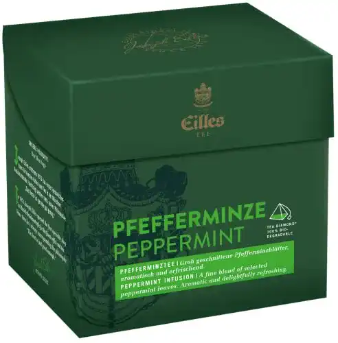 Pfefferminztee Eilles Tea Diamonds Pfefferminzblätter, 20 x 2g