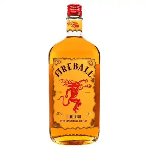 Whisky-Likör FIREBALL Likör Blended With Cinnamon & Whisky