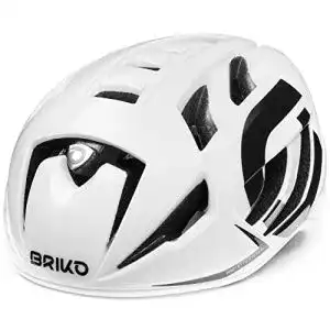 Briko-Fahrradhelm Briko Ventus 2.0 Fahrradhelm, weiß glänzend