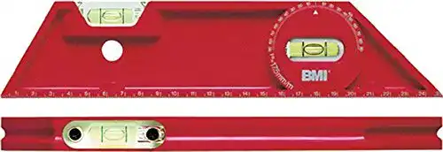 BMI-Wasserwaage BMI Kunststoff-Wasserwaage UNIVERSAL m.Magnet