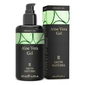 Naturkosmetik-Gesichtscreme SatinNaturel Aloe Vera Gel 200ml