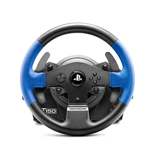 PS4 Lenkrad Thrustmaster T150: ergonomisches Rennlenkrad