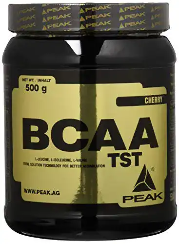 Die beste BCAA PEAK TST Cherry 500g Premium 10.000mg pro Portion 2026 Test Bestseller BCAA PEAK TST Cherry 500g Premium 10.000mg pro Portion