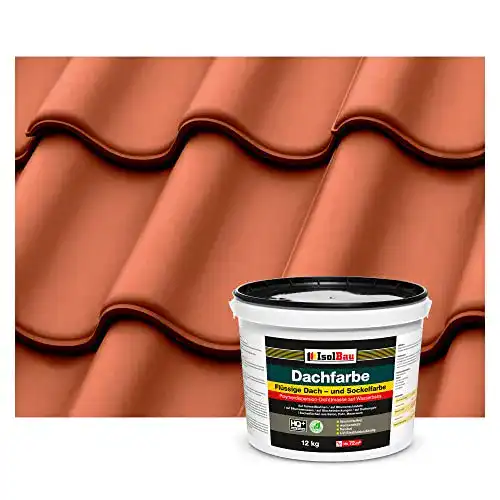 Dachbeschichtung Isolbau Dachfarbe Sockelfarbe Dachlack 12 kg