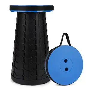 Campinghocker FIEMACH Tragbarer Klapphocker, 397 lb (Blau)