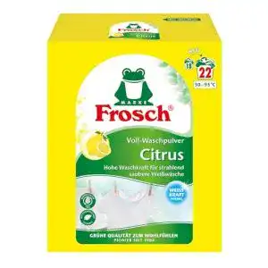 Vollwaschmittel Frosch Citrus Voll-Waschpulver, 1,45 kg
