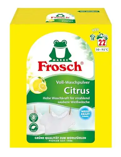 Vollwaschmittel Frosch Citrus Voll-Waschpulver, 1,45 kg
