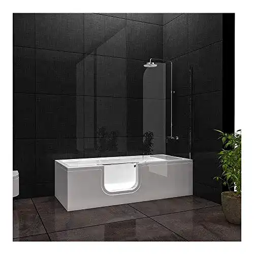Duschbadewanne Unbekannt Vitra Combo Badewanne links