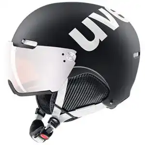 Uvex-Skihelm Uvex hlmt 500 visor black-white mat 59-62 cm