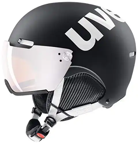 Uvex-Skihelm Uvex hlmt 500 visor black-white mat 59-62 cm