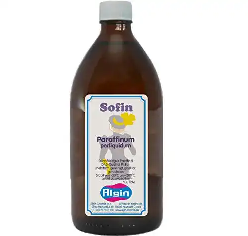 Paraffinöl Algin SOFIN 500ml Glasflasche medizinisch kosmetisch
