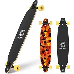 Longboard Gonex 42″ Skateboard Komplettes Skateboard 9-lagiger