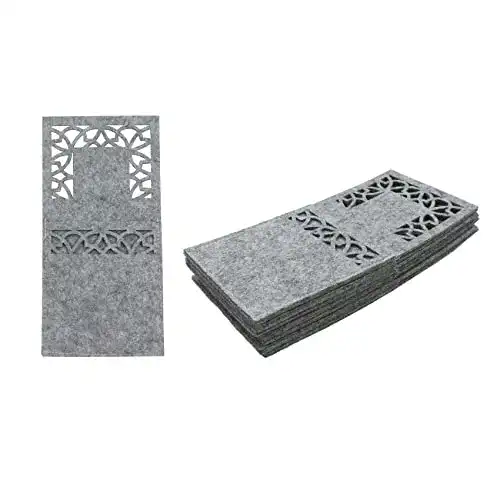 Serviettentaschen leyomgamz Bestecktaschen Vintage 12 Pcs