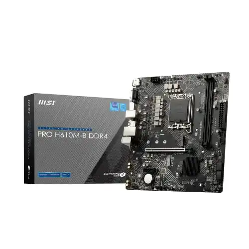 Die beste LGA 1700 Mainboard MSI PRO H610M-B DDR4 Mainboard 2026 Test Bestseller LGA 1700 Mainboard MSI PRO H610M-B DDR4 Mainboard