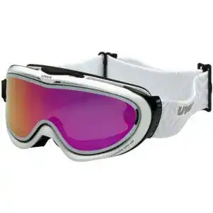 Skibrille Uvex Unisex Erwachsene Comanche TOP , white/pink