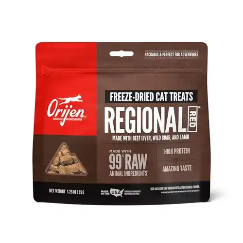 Orijen-Katzenfutter Orijen Cat Treat Freeze Dried Regional Red 35 g