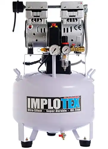 Flüsterkompressor IMPLOTEX 850W Silent Druckluftkompressor