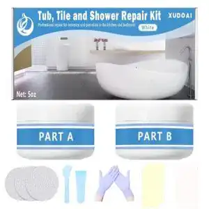 Emaille-Reparatur-Set XUDOAI Emaille Reparaturset Weiß 5oz