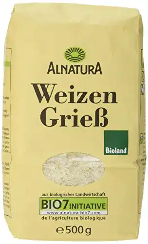 Grieß Alnatura Bio Weizen, 6er Pack (6 x 500 g)