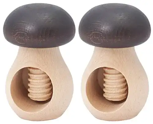 Kastanienhalter BigDean 2er Pack Nussknacker Pilz