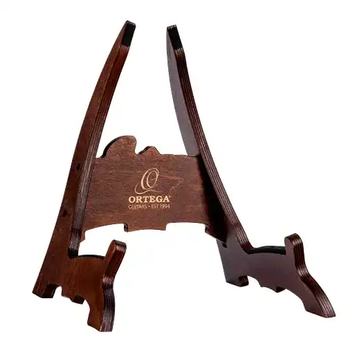 Gitarrenständer Ortega Guitars OWGS-1 für Akustikgitarren, Holz