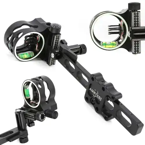 Compoundbogen-Visier Milaem Bogen Visier 5 Pin .019″ Micro