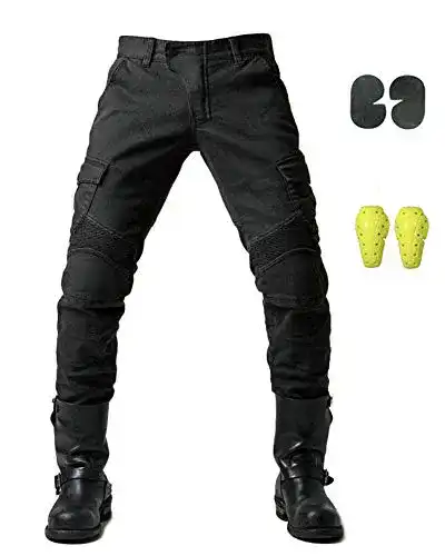 Motorradhose GELing Sportliche Motorrad Hose Mit Protektoren