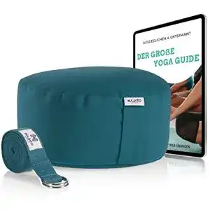 Meditationskissen NAJATO Sports – Mit Yoga Gurt & E-Book